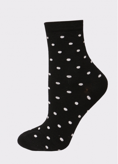 Женские хлопковые носки комплект WS3 CLASSIC + WS BASIC 001 black (черный)