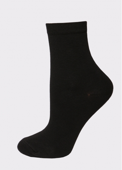 Женские хлопковые носки комплект WS3 CLASSIC + WS BASIC 001 black (черный)