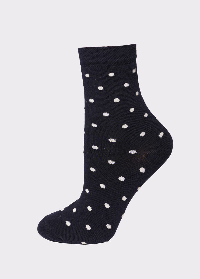 Женские хлопковые носки комплект (2 пары) WS3 CLASSIC + WS BASIC 001 navy (синий)