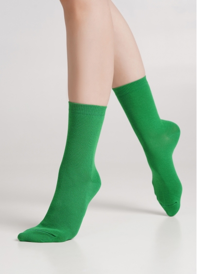 Шкарпетки з бавовни базові WS3 CLASSIC [WS3C-cl] green (зелений)