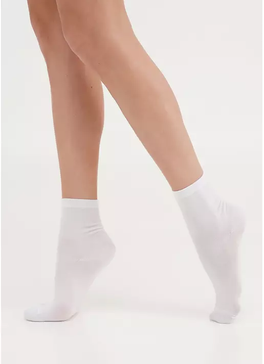 Шкарпетки жіночі (2 пари) WS3 CLASSIC white/white (білий)