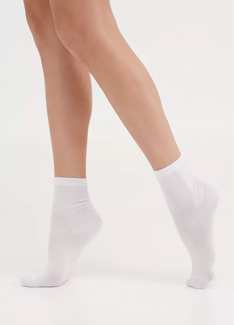 Носки женские (2 пары) WS3 CLASSIC white/white (белый)