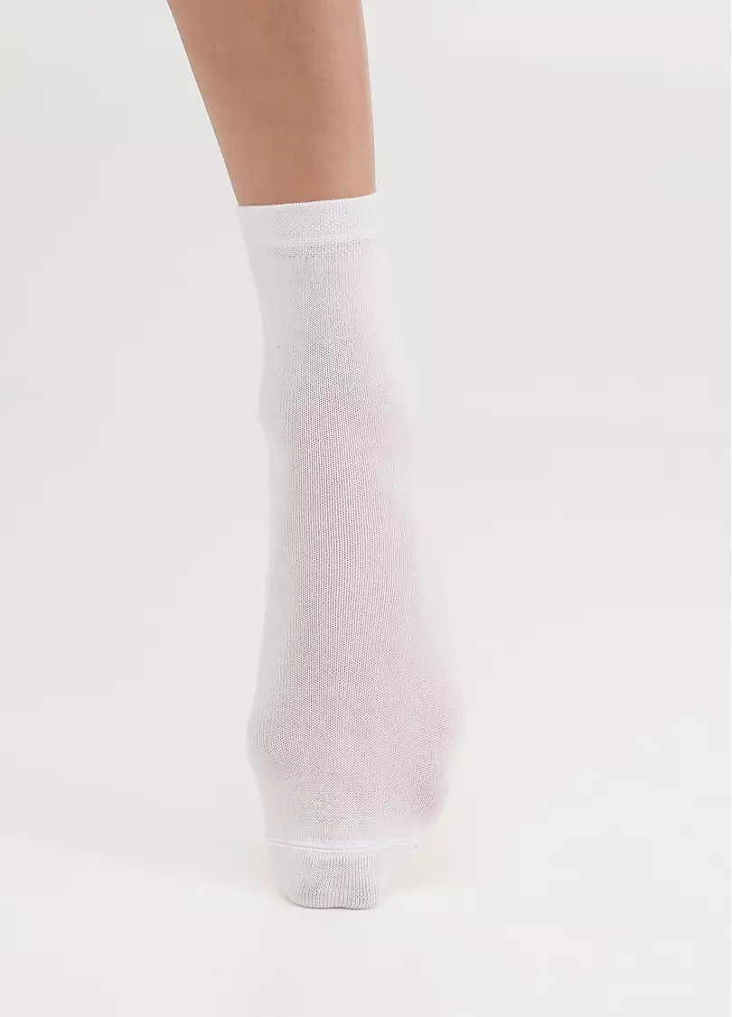 Носки женские (2 пары) WS3 CLASSIC white/white (белый)