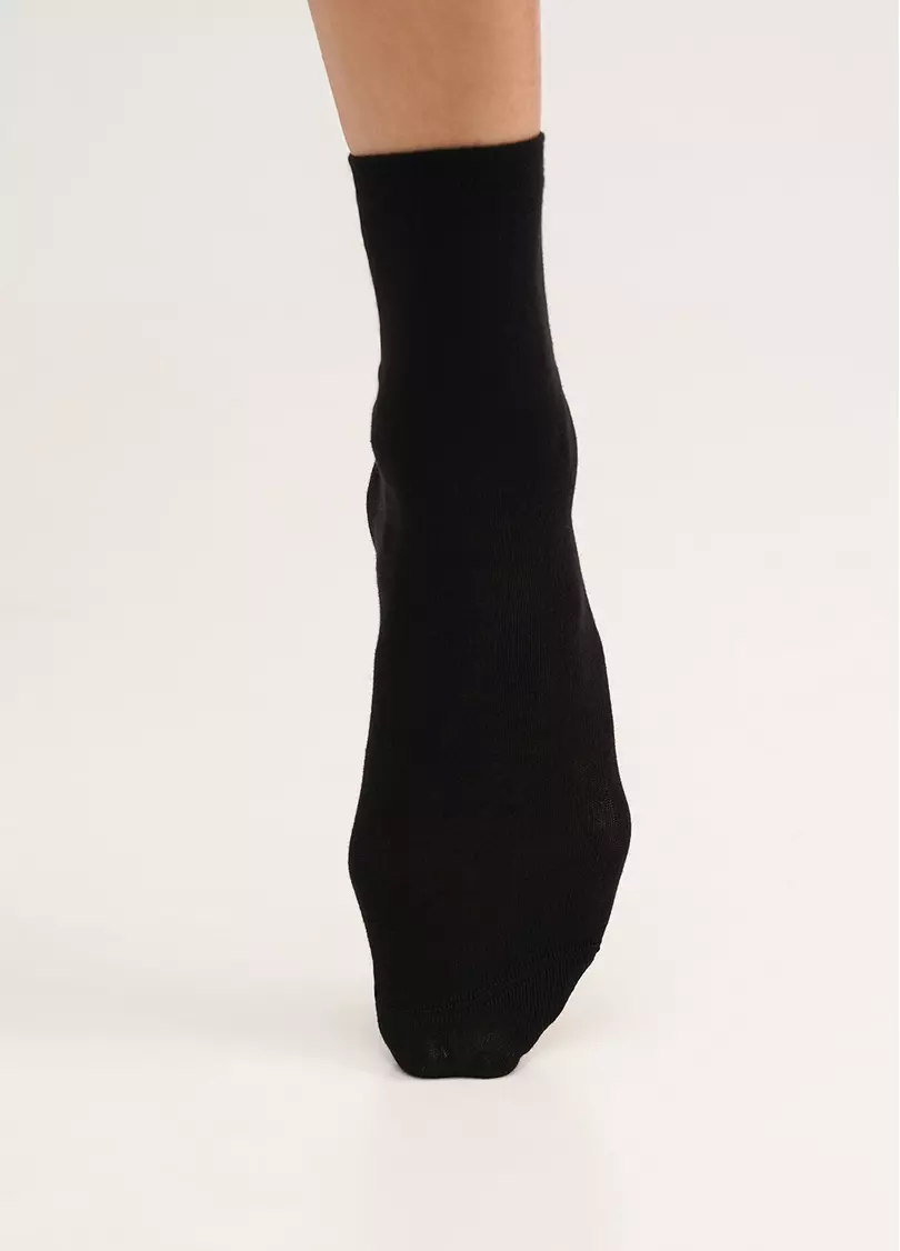 Шкарпетки жіночі (2 пари) WS3 CLASSIC black/white (чорний/білий)