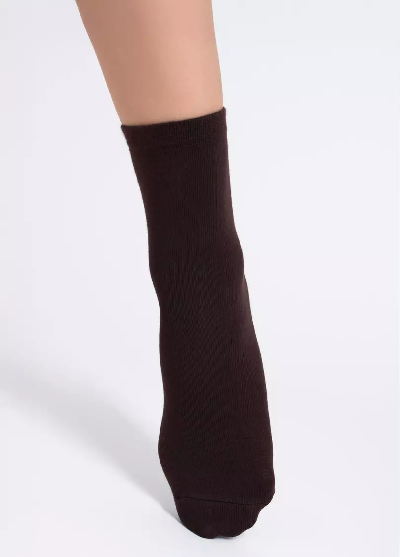 Шкарпетки жіночі (2 пари) WS3 CLASSIC chocolate/sand (коричневий/бежевий)