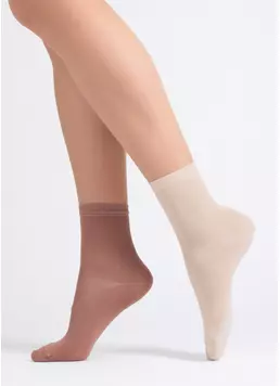 Шкарпетки жіночі (2 пари) WS3 CLASSIC sand/mocha mousse (бежевий/коричневий) Шкарпетки жіночі (2 пари) WS3 CLASSIC sand/mocha mousse (бежевий/коричневий)