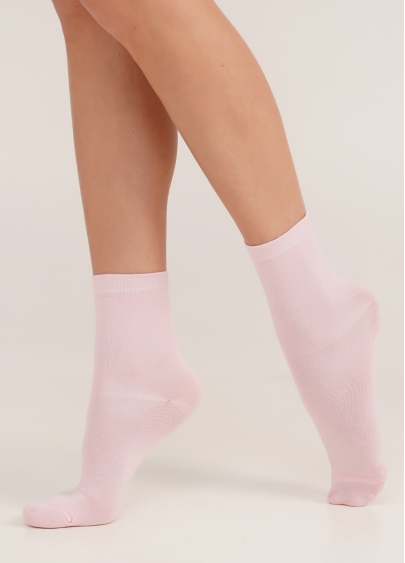 Шкарпетки з бавовни базові WS3 CLASSIC [WS3C-cl] pearl (рожевий)