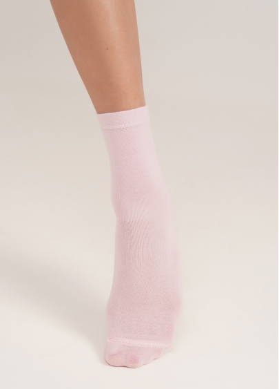 Шкарпетки з бавовни базові WS3 CLASSIC [WS3C-cl] pearl (рожевий)