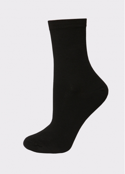 Шкарпетки жіночі (2 пари) WS3 CLASSIC black/light grey melange (чорний/сірий меланж)