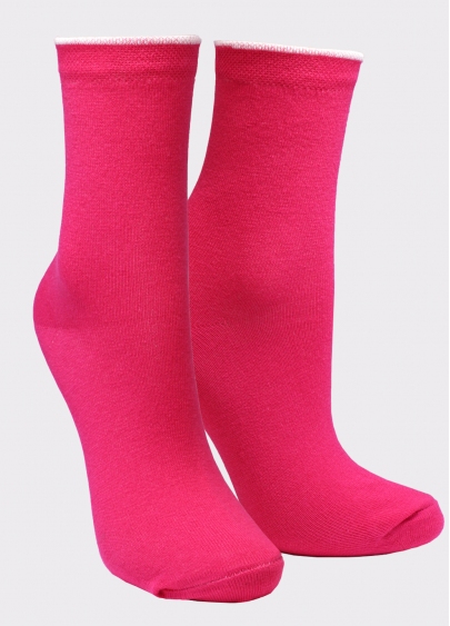 Жіночі бавовняні шкарпетки (2 пари) WS3 FASHION 052 + WS3 FASHION 056