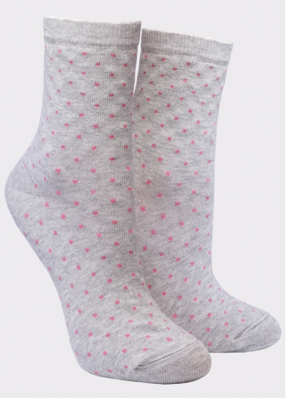 Жіночі бавовняні шкарпетки (2 пари) WS3 FASHION 052 + WS3 FASHION 056
