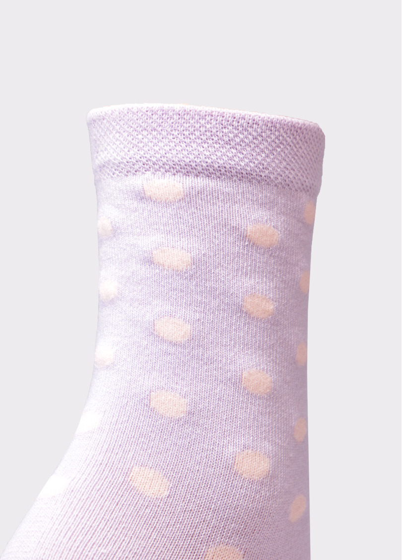 Женские хлопковые носки (2 пары) WS3 FASHION 053 + WS3 CLASSIC