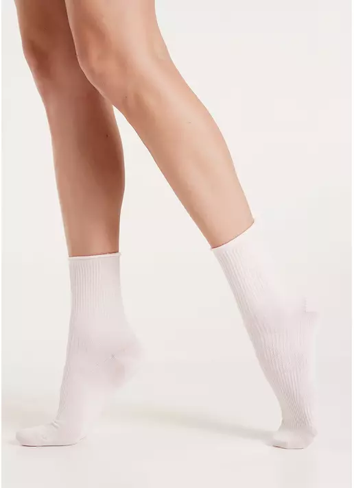 Шкарпетки в рубчик WS3 FASHION 060 blushing bride (рожевий)