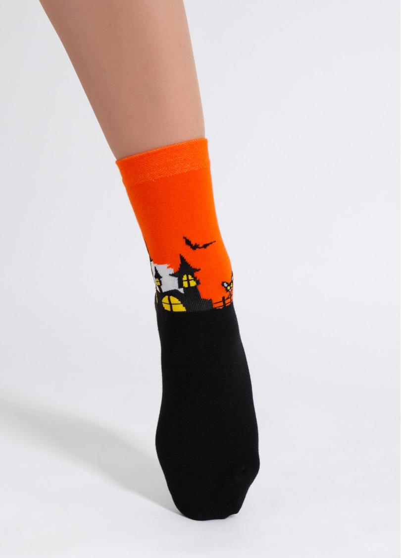Шкарпетки Хелловін WS3 HALLOWEEN 2502 orange (помаранчевий)