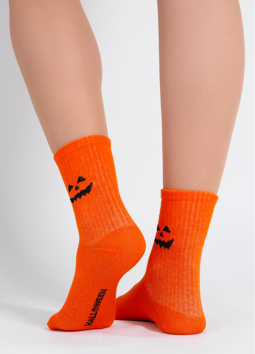 Носки Хэллоуин WS3 HALLOWEEN STRONG 2501 orange (оранжевый)