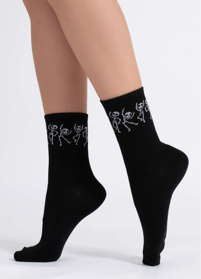 Носки Хэллоуин WS3 HALLOWEEN STRONG 2502 black (черный)