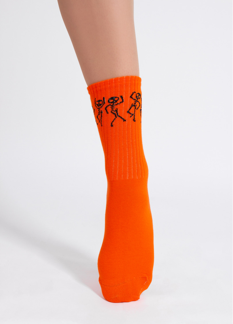 Носки Хэллоуин WS3 HALLOWEEN STRONG 2502 orange (оранжевый)