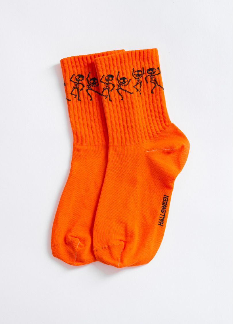 Носки Хэллоуин WS3 HALLOWEEN STRONG 2502 orange (оранжевый)