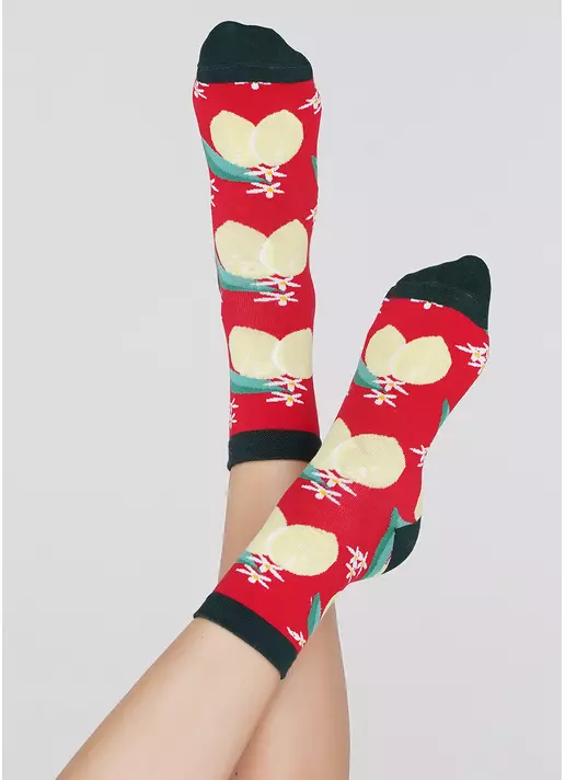 Женские носки WS3 SOFT BERRY 002 true red (красный)