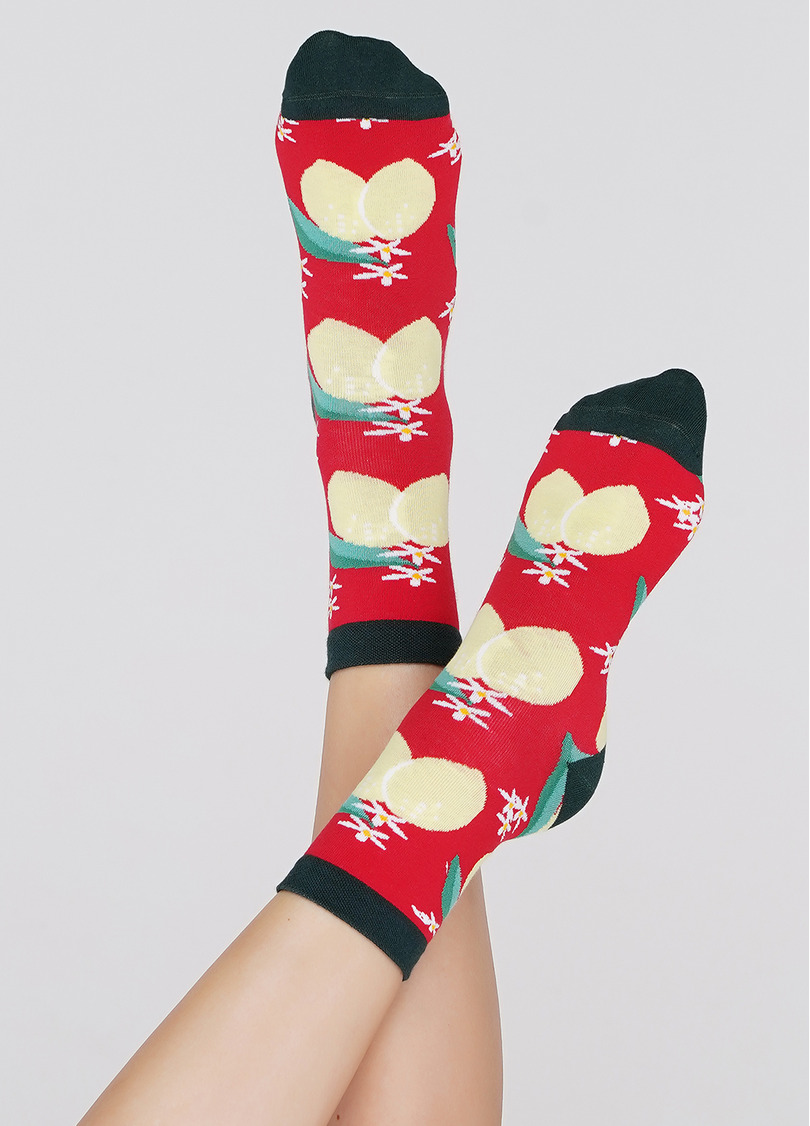 Жіночі шкарпетки WS3 SOFT BERRY 002 true red (червоний)