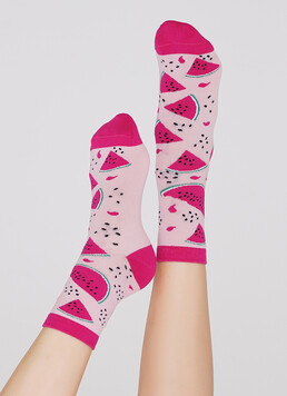 Женские носки WS3 SOFT BERRY 003 zephyr (розовый)