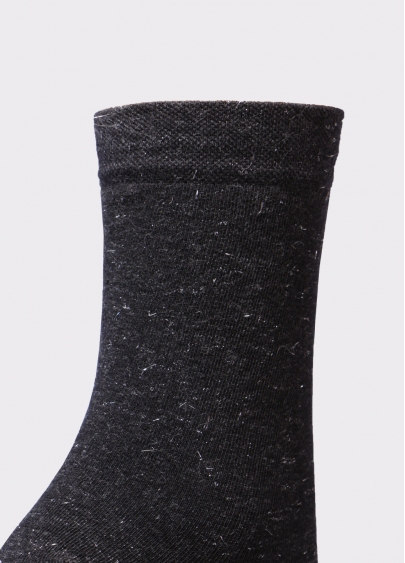 Женские хлопковые носки (2 пары) WS3 SOFT FASHION 058 + WS3 SOFT LUREX 002