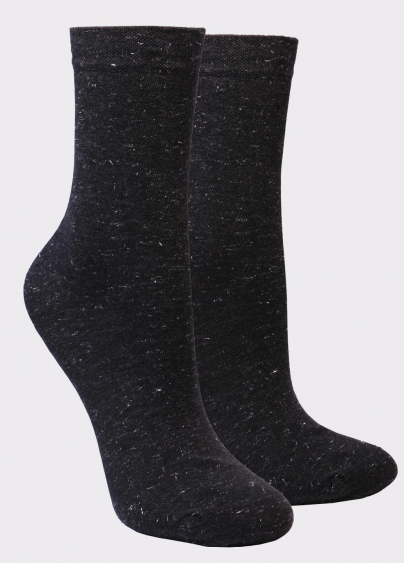 Жіночі бавовняні шкарпетки (2 пари)  WS3 SOFT FASHION 058 + WS3 SOFT LUREX 002