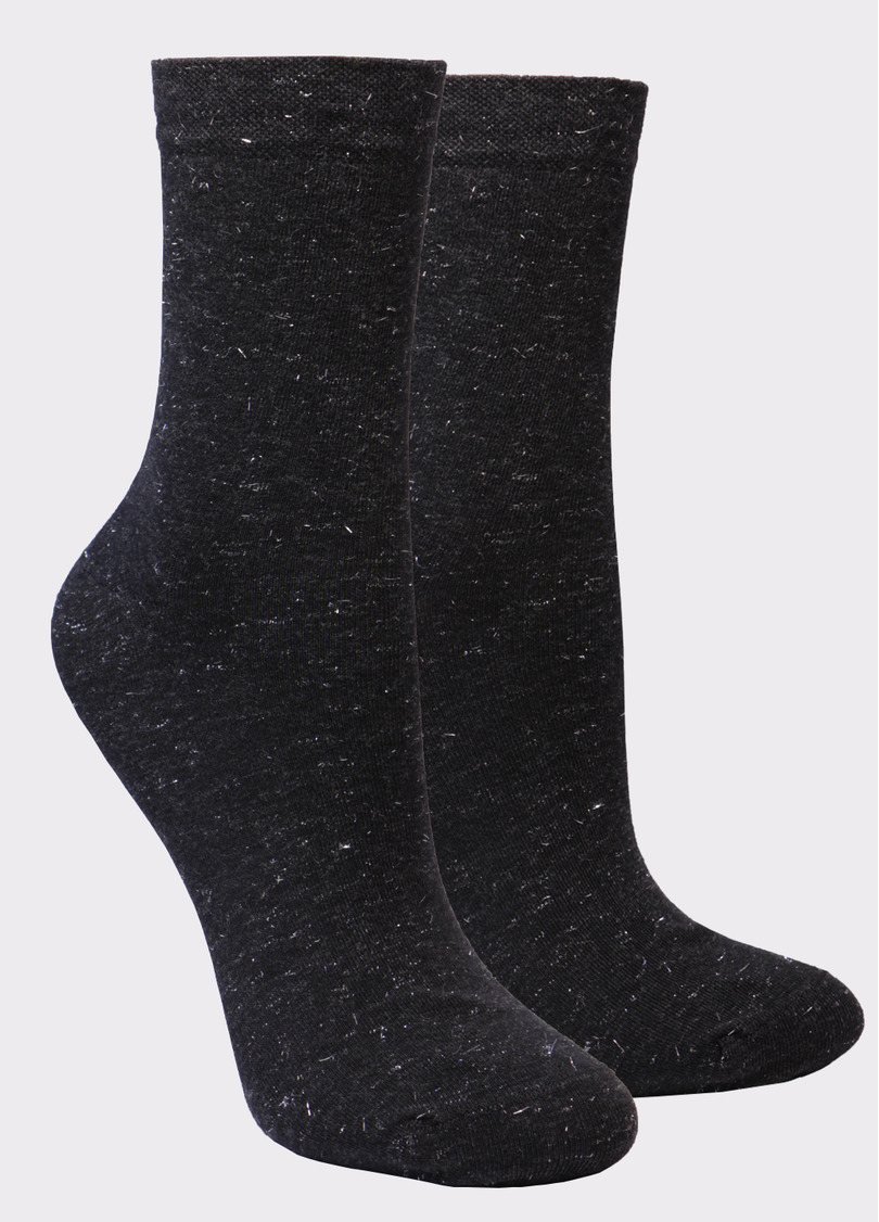 Жіночі бавовняні шкарпетки (2 пари)  WS3 SOFT FASHION 058 + WS3 SOFT LUREX 002