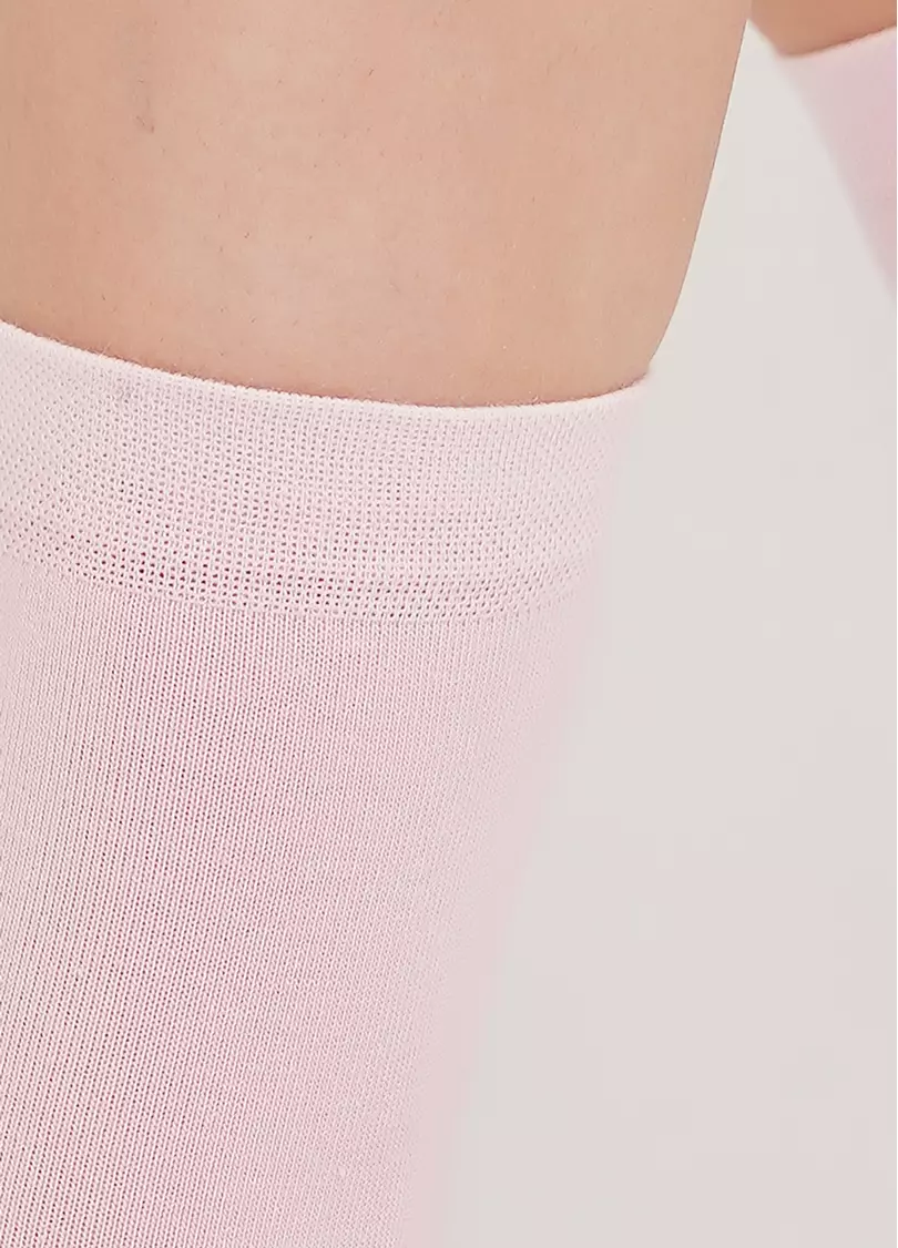 Высокие носки классические WS3 SOFT PREMIUM CLASSIC [WS3C/Sl-cl] pearl (розовый)