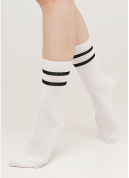 Высокие носки из хлопка WS3 STRONG 300 [WS3C-300] bianco (белый)