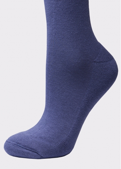 Жіночі теплі шкарпетки WS3 TERRY CLASSIC 003 jeans (синій)