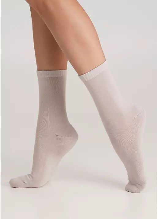 Жіночі теплі шкарпетки WS3 TERRY CLASSIC 003 moonlight (бежевий)