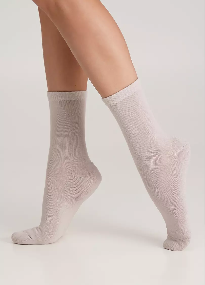 Жіночі теплі шкарпетки WS3 TERRY CLASSIC 003 moonlight (бежевий)