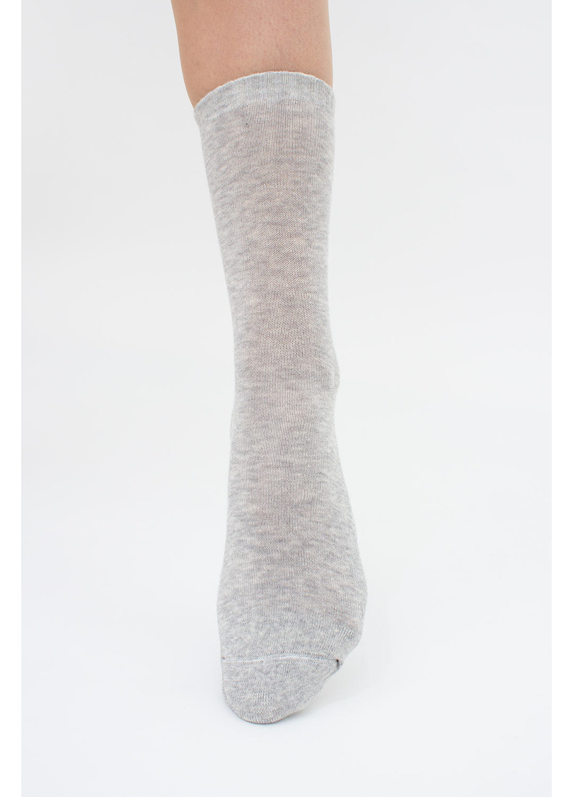 Жіночі теплі шкарпетки WS3 TERRY CLASSIC 003 silver melange (сірий)