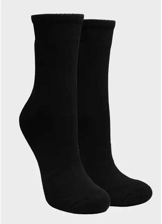 Женские спортивные носки WS3 TERRY SPORT 006 black (черный)