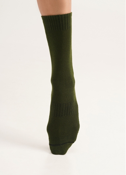 Женские спортивные носки WS3 TERRY SPORT 006 khaki (зеленый)