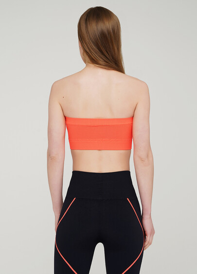 Топ бандо BANDEAU (неоновый оранжевый)