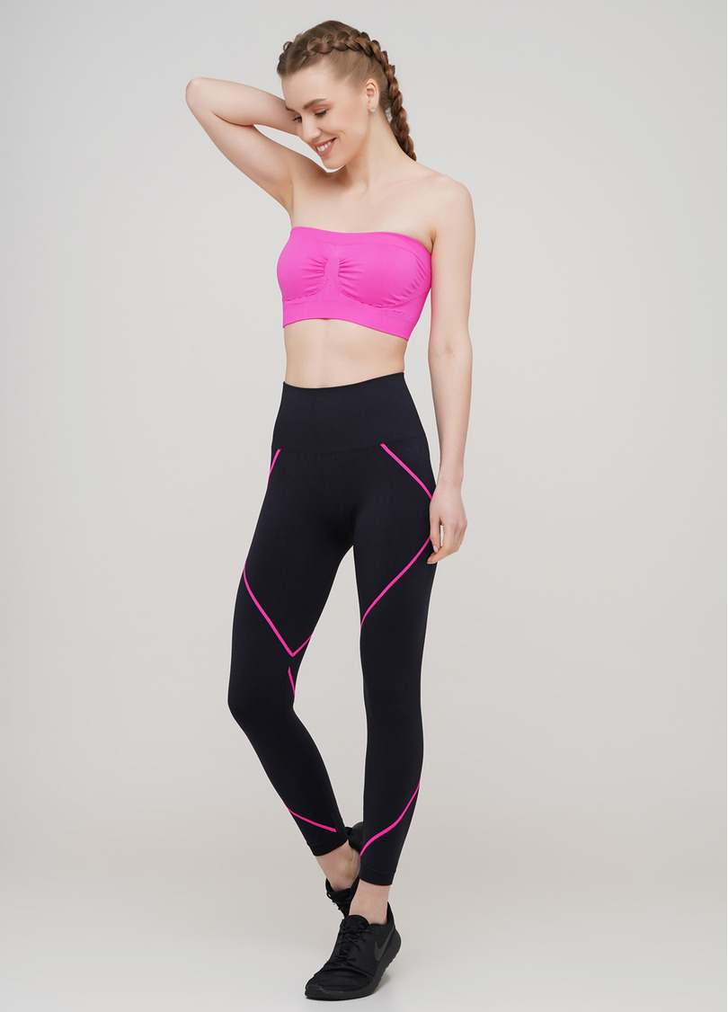 Топ бандо BANDEAU (неоновый розовый)