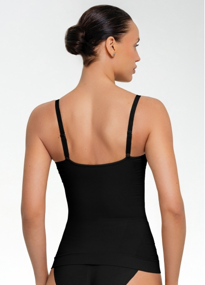 Безшовна майка з легкою корекцією CAMI SHAPEWEAR black (чорний)