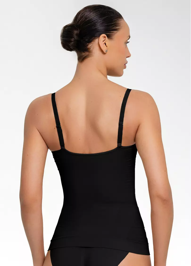 Бесшовная майка с легкой коррекцией CAMI SHAPEWEAR black (черный)
