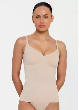 Бесшовная майка с легкой коррекцией CAMI SHAPEWEAR light nude (бежевый)