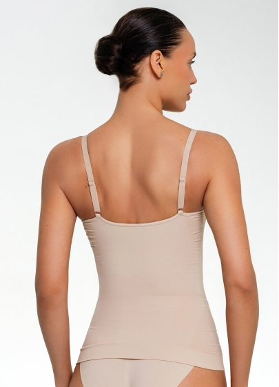 Бесшовная майка с легкой коррекцией CAMI SHAPEWEAR light nude (бежевый)