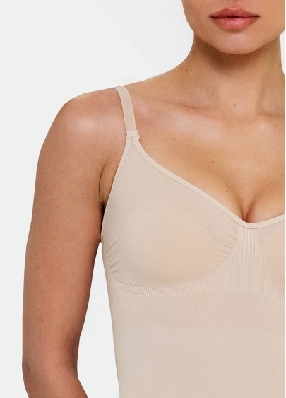Бесшовная майка с легкой коррекцией CAMI SHAPEWEAR light nude (бежевый)