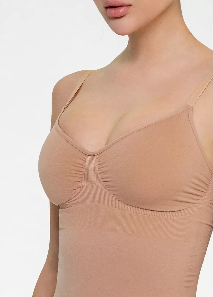 Бесшовная майка с легкой коррекцией CAMI SHAPEWEAR nude (бежевый)