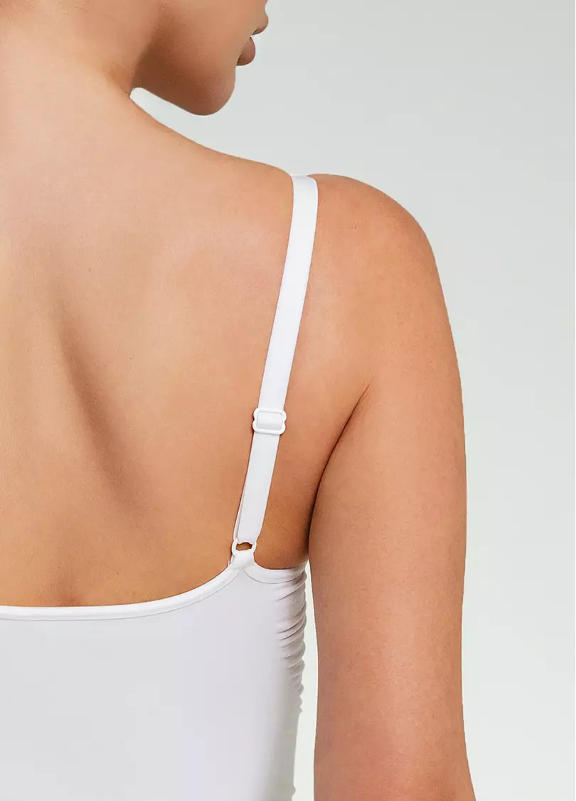 Бесшовная майка с легкой коррекцией CAMI SHAPEWEAR white (белый)