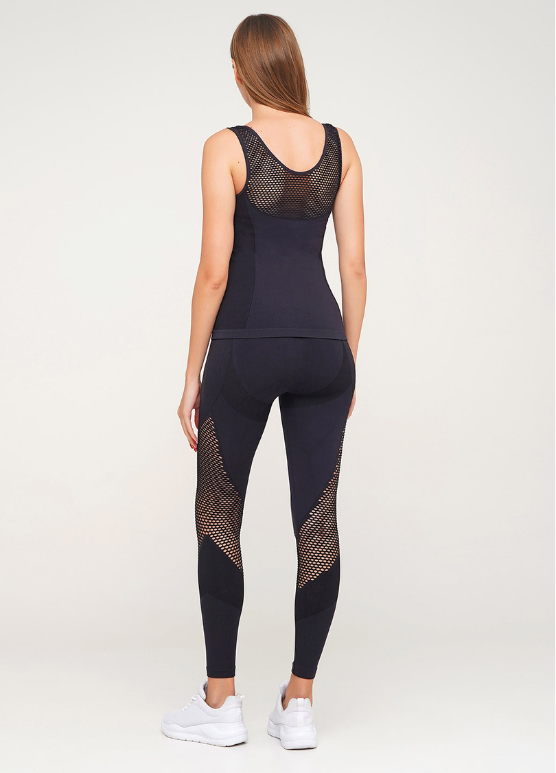 Майка спортивная женская CANOTTA SPORT RETE ESSENTIAL (серый)