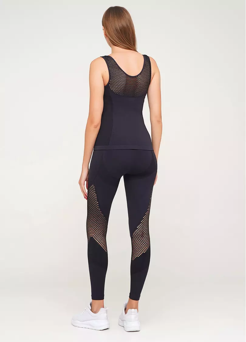 Майка спортивная женская CANOTTA SPORT RETE ESSENTIAL (серый)