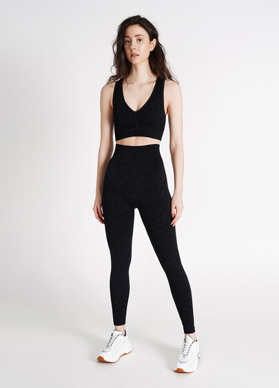 Топ в рубчик TOP RIB WELLNESS black (черный)