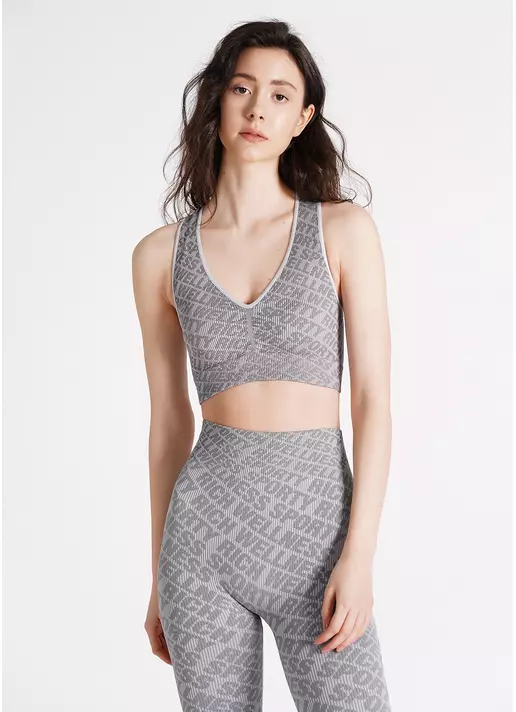 Топ в рубчик TOP RIB WELLNESS ultimate grey (серый)