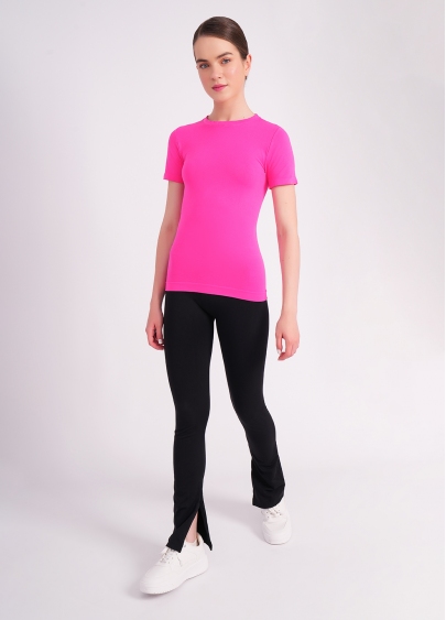Безшовна футболка T-SHIRT bright pink (рожевий)
